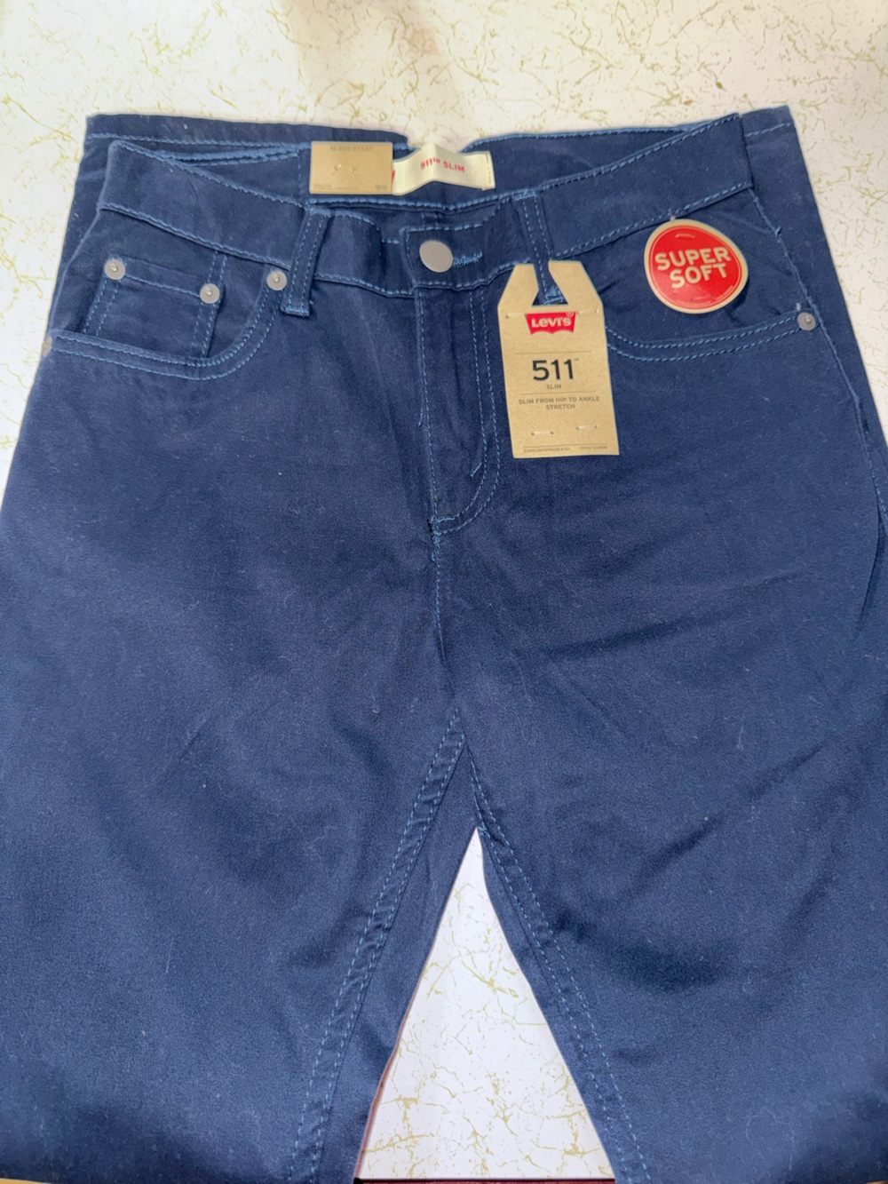 Levi's 511 Slim Skinny Jeans in Dark Navy